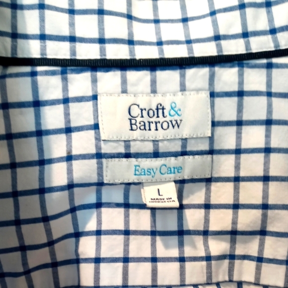 CROFT & BARROW Casual Dress Shirt - Picture 2 of 10